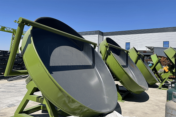 granuladores de disco para la fabricación de fertilizantes