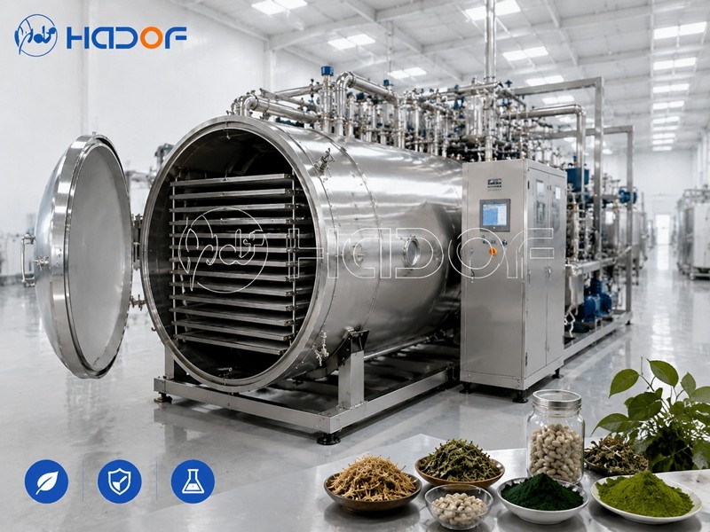 Premium Healthcare Freeze Dryer for Herbal, Algae & Nutraceutical Products